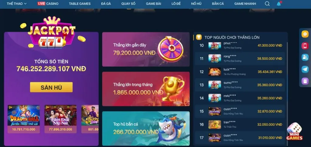Hoàn trả không giới hạn VIPWIN